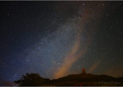 stars,milky way,night sky,Brentor church,dark,astronomy,astro,constellations,landscape,galaxy,night view
